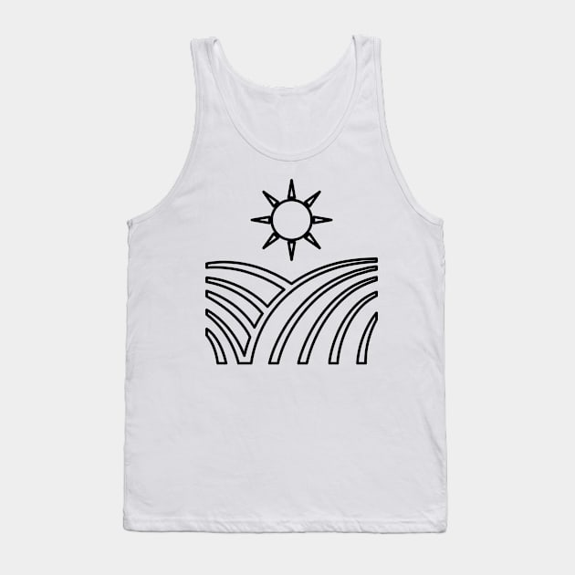 Sunlit Winery Tank Top by SWON Design